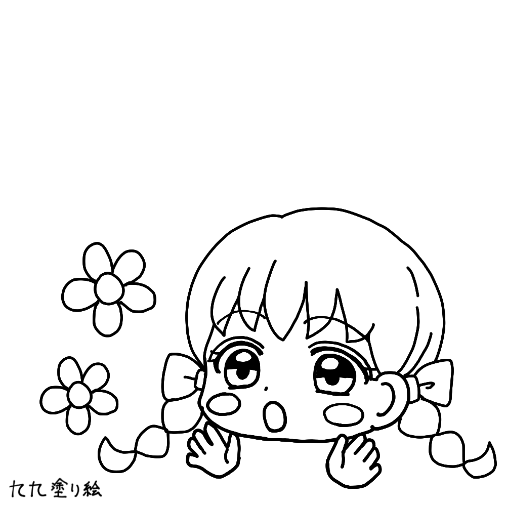 九九塗り絵3の段 私の子供は宇宙人 発達障害